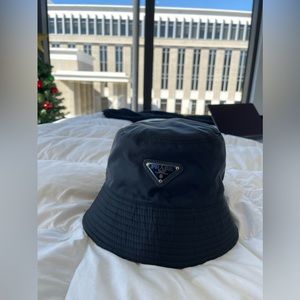 Prada Nylon Bucket Hat (Unisex)